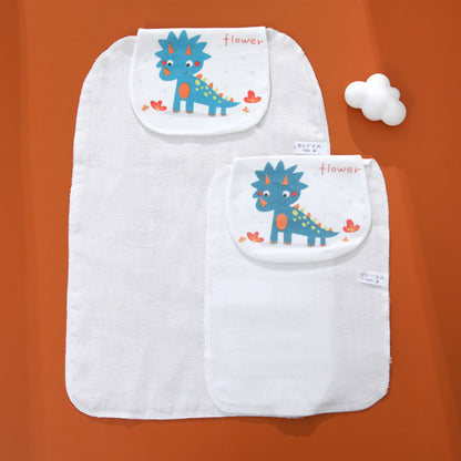 Toalla de algodón absorbente para el sudor del bebé para verano